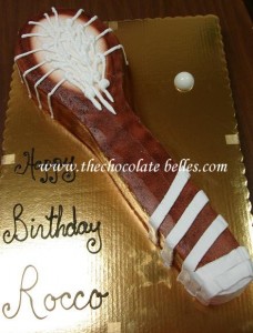 Lacrosse Stick Birthday Cake
