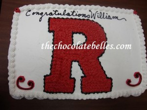 rutgers graduation cake