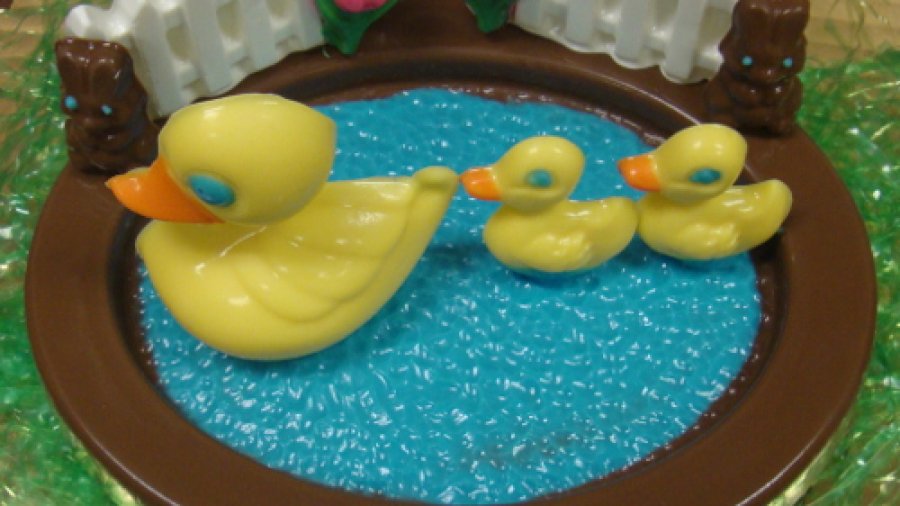 How To Make Chocolate Duck Pond (Video)