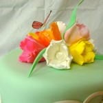 tulip communion cake topper