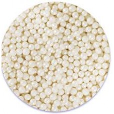 Pearlized White 3mm Sugar Pearls