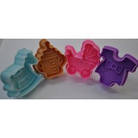 Fondant - Cookie - Gum Paste Baby Cutter Set