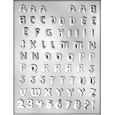 Alphabet and Numbers Mold