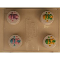 Baby Rattle Chocolate Cookie Mold