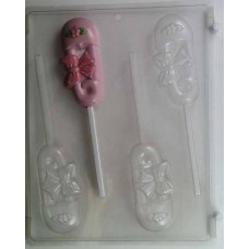 Baby Safety Pin Lollipop Mold