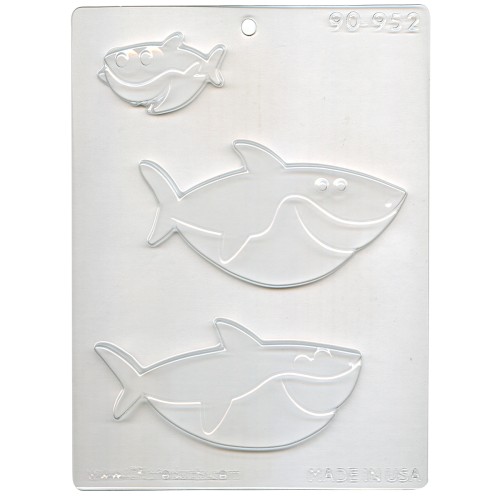 Shark Lollipop Candy Mold