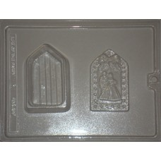 Chocolate Wedding Chapel Box Mold