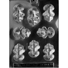 Cute Cats Chocolate Mold