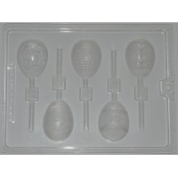 Easter Egg Sports Balls Lollipop Mold