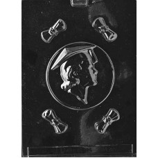 Girl Graduate Plaque Chocolate Candy Mold With Diplomas