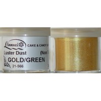 Gold Green Luster Dust
