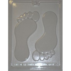 Large Foot Chocolate Mold