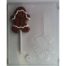 Large Gingerbread Boy Lollipop