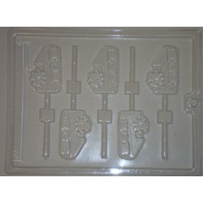 Mother's Day #1 Mom Chocolate Lollipop Candy Mold