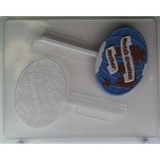Mother's Day Worlds Greatest Mother Chocolate Lollipop Candy Mold