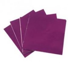 Purple 4" x 4" Candy Foils