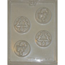 Sandwich Cookie Chocolate Mold For Christmas