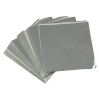 Silver 4" x 4" Candy Foils