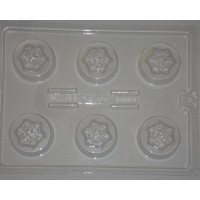 Snowflake Chocolate Covered Cookie Mold