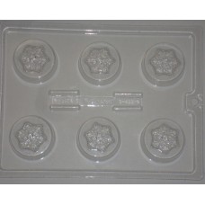 Snowflake Chocolate Covered Cookie Mold