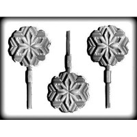 Snowflake Lollipop Mold for Hard Candy