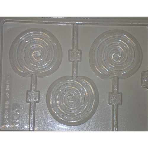 SWIRL LOLLY CHOCOLATE CANDY MOLD