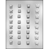 Tiny Bears and Butterfly Chocolate Mold