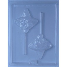 Witch Head Lollipop Mold for Halloween